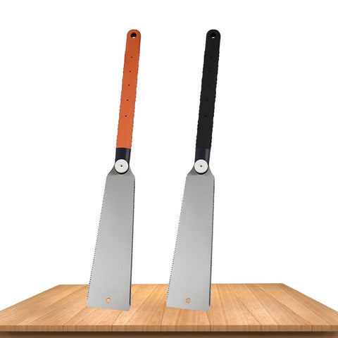 Japanese-style Wood Saw 3-edge Teeth Hand Saw Flexible Blade Razor Pull Saw For Tenon Wood Bamboo Plastic Fine Cutting