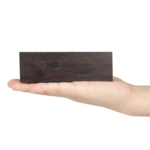 4.72x1.57x1.96 inch Rare Block Ebony Lumber Material Blank Wood Carving for Music Instruments