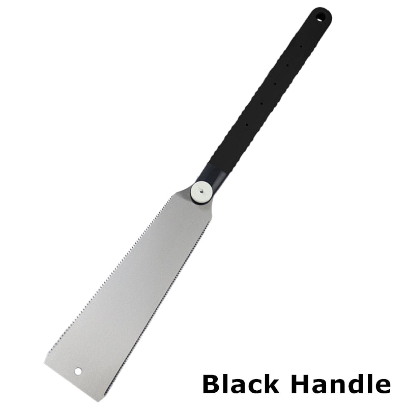 Japanese-style Wood Saw 3-edge Teeth Hand Saw Flexible Blade Razor Pull Saw For Tenon Wood Bamboo Plastic Fine Cutting