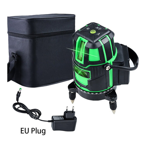 2/3/5 Cross Lines Laser Level Self-Leveling Horizontal And Vertical 360 Rotatable Indoor Outdoor Powerful Green Laser Beam Lines