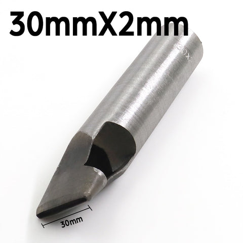 2mm*3/4/5/6/7/8/9/10/11/12mm DIY Drilling Bit Leather Craft Puncher Flat Hole Punch Maker Cutter Chisel Tool Set