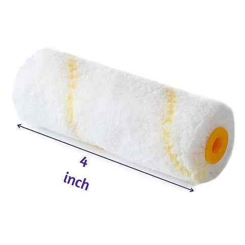 20Pcs 4inch Home Wall Decoration Pattern Painting Brush Paint Roller Cover Tool