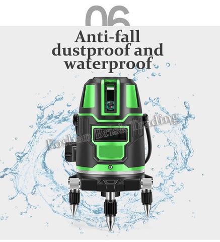 2/3/5 Lines Laser Level Waterproof Construction Tools High Precision Erramientas De Construccion Green Light Nivel Laser