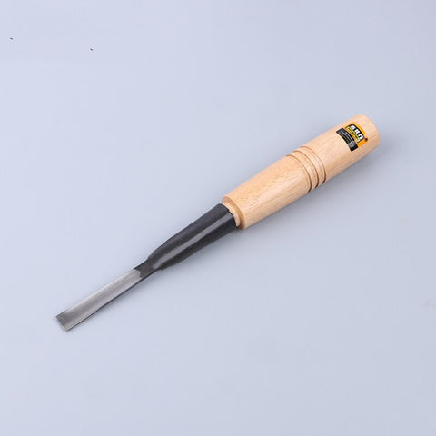 6pcs/set Mujingfang Six-piece Carving Chisel Front Steel Carving Knife Hardwood Hand Carving Cloth Bag