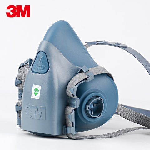 7/9/15/17in1 3M 7502 Gas Dust Mask Respirator Painting Masks Spray Filtering Replaceable Cotton 5N11 Welding Industry