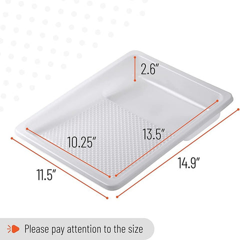 Paint Tray Liner, 9 Inch, 20Pack, Paint Pans Trays, Paint Tray, For Painting Walls, Roller Tray Liners, Paint Pan Liners