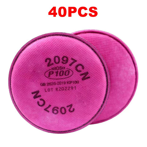 Lots of Painting Spray Industry 2091/2097 Particulate filter P100 for 3M 6800 7502 6200 Series Respirator Dust Mask