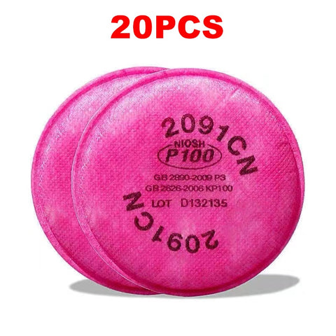 Lots of Painting Spray Industry 2091/2097 Particulate filter P100 for 3M 6800 7502 6200 Series Respirator Dust Mask