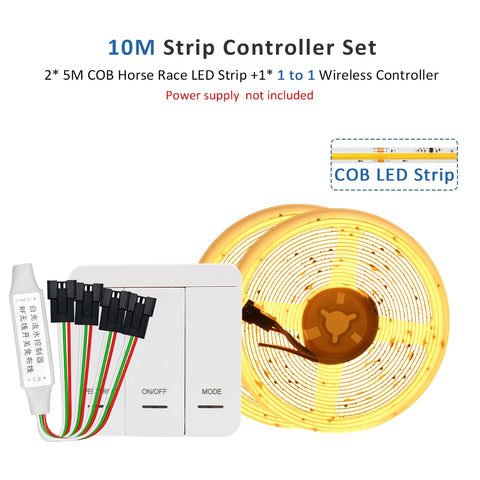 WS2811 IC COB Horse Race LED Strip Lights 24V 360LEDs/M Warm White 5M 10M 15M 20M Running Water LED Tape Lamp for Room Decor