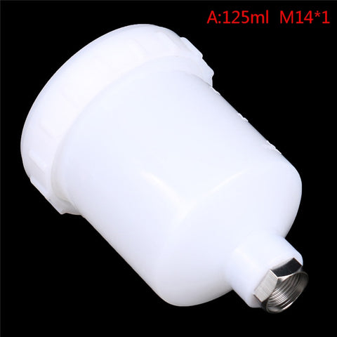 600ml Plastic Spray Paint Pot Sprayer Cup Air Gravity Feed Fastmover Thread Connector For Spray Gun Tools