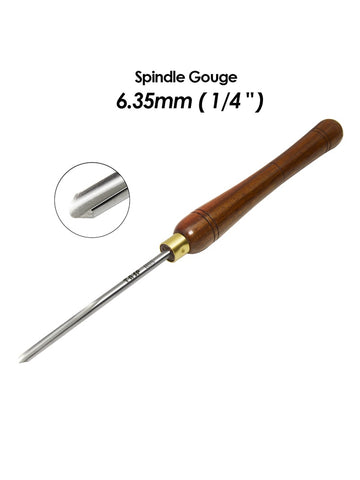 HSS Woodturning Gouges for Wood Lathe Wooden Turning Tools Carving Chisels Woodworking Accessories with Walnut Handle