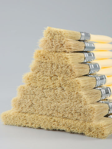 Multifunction Plastic Handle Bristle Paint Brushes for Wall and Furniture Paint Tool Painting Brushes Set Artist Paint Brushes