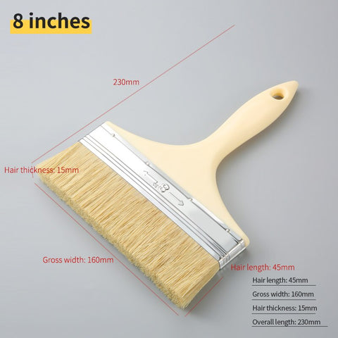 Multifunction Plastic Handle Bristle Paint Brushes for Wall and Furniture Paint Tool Painting Brushes Set Artist Paint Brushes