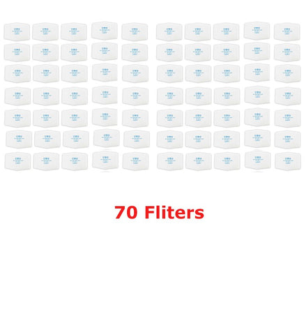 Dust Mask +20pcs Filter Cotton Respirator Half Face Dust-proof Mask Anti Industrial Construction Dust Haze Fog Safety Gas mask