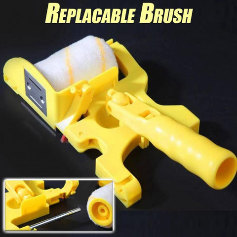 Clean Cut Paint Edger Roller Trimming Roller Brush Hair Brush Paint Brush Latex Paint Roller Brush For Home Room Wall Ceilings