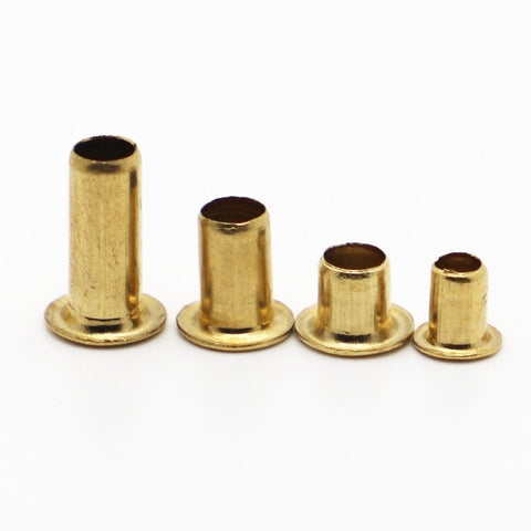 M0.9 M1.3 M1.5 M1.7 M2 M2.5 M3 M4 M5 M6 Tubular Rivets Double-sided Circuit Board PCB Nails Copper Hollow Rivet Nuts