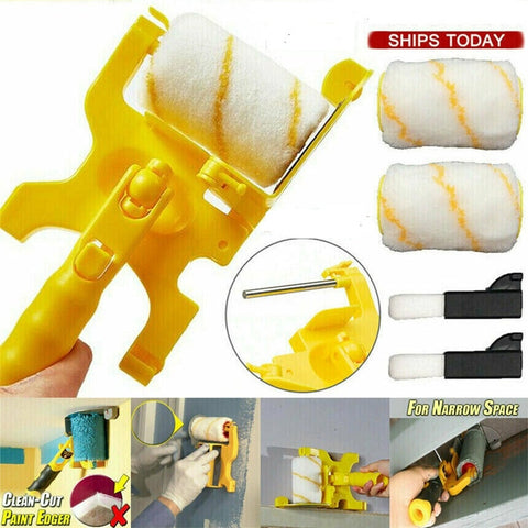 Clean Cut Paint Edger Roller Trimming Roller Brush Hair Brush Paint Brush Latex Paint Roller Brush For Home Room Wall Ceilings