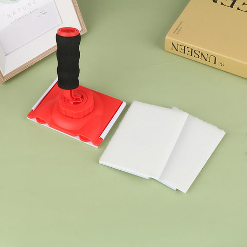 Pro Latex Paint Trimmer Edger Brush With Handle Wall Ceiling Corner Painting Brush Colour Separation Tool