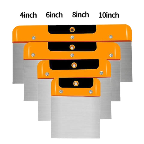 4/6/8/10Inch Stainless Steel Putty Knife Paint Tool Plaster Shovel Filling Spatula Putty Scraper For Wall Decoration Hand Tools