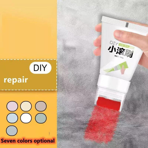 Ainting Supplies Wall Treatments Small Roller Brush Graffiti Cover Wall Renovation Color Change Latex Protection Paint Wall