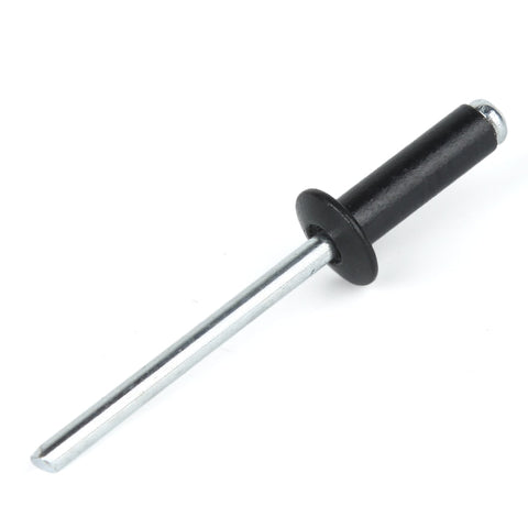 50/30pcs M2.4 M2.8 M3 M3.2 M4 M5 Black Aluminium Pop Blind Rivet Round Head Open End Exhaust Rivets Pull Rivets Decoration Nails