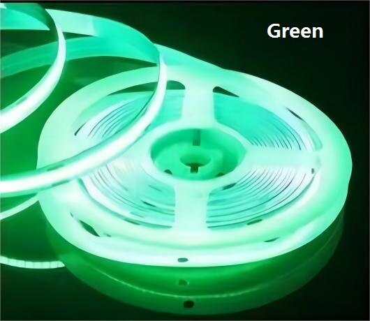 No Dark Spot, RA90 High Brightness/Density 5V/5m 12V/5m 24V/10m 220V/100m Waterproof COB LED Strip Light Flexible Light Belt