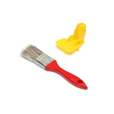 1pcs Latex Paint Trimming Color Separator Interior Wall Roof Painting Brush Edger Angle Closing Edge Imitation Wool Roller Brush