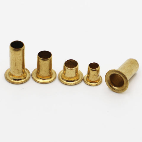 M0.9 M1.3 M1.5 M1.7 M2 M2.5 M3 M4 M5 M6 Tubular Rivets Double-sided Circuit Board PCB Nails Copper Hollow Rivet Nuts