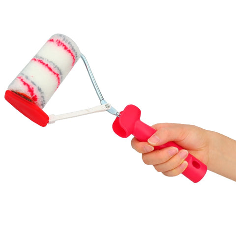 4 Inch Multifunctional Paint Roller Brush Corner Drum Brush Wall Brushes Tackle Roll Decorative Painting Brush Tool