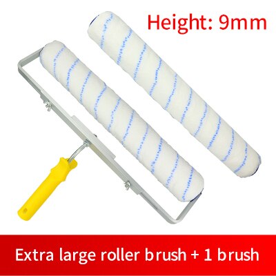 18inch Paint Roller Brush For Wall Decorative 6MM/9MM Short-Middle-Long Plush Painting Handle Tool