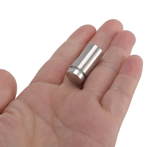 50 Packs Sign Standoff Screws Advertising Screws Stainless Steel Wall Standoff Mounts Glass Acrylic Nail for Glass Artwork and S