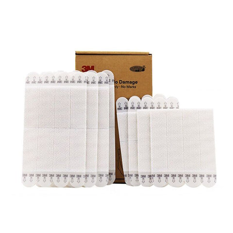 20/30/40PCS  Command Strips Non-nail Double-sided Adhesive Strip  Non-trace Replacement Installed Photo Wall Poster Paste Firm
