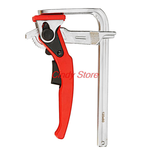 Quick Guide Rail Clamp Carpenter F Clamp Quick Clamping for MFT and Guide Rail System Hand Tool