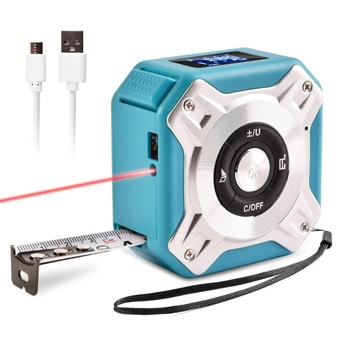 5m/40m Laser Tape Measure Distance Meter Metro Laser Rangefinder ConstructionTools  Roulette Laser Meter Measuring Instruments