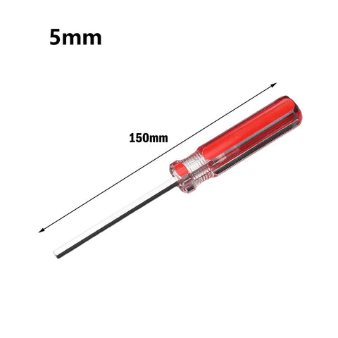 1/7pcs 1.5/2/2.5/3/4/5mm Precision Hexagon Screwdriver Set Flat Head Hex Magnetic Nutdrivers Repair Hand Multifunction Tools