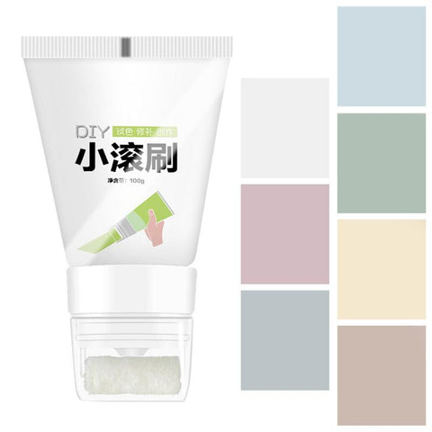 Wall Latex Paint Repair Wall Paint With Roller Self-brush Paint DIY Wall Repair Environmental Protection Paint Wall Supplies