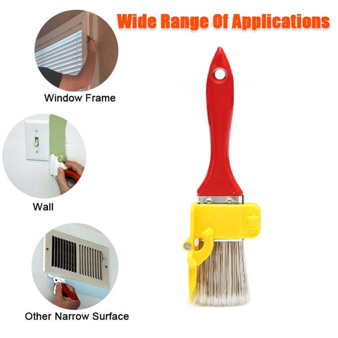 1Set Profesional Edger Paint Brush Edger Brush Tool Multifunctional for Home Wall Room Detai