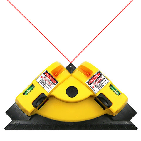 Right Angle 90 Degree Square Laser Level High Quality Level Tool Laser Measurement Tool Level Laser for Carpet Hardwood Floor