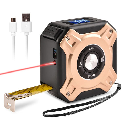 5m/40m Laser Tape Measure Distance Meter Metro Laser Rangefinder ConstructionTools  Roulette Laser Meter Measuring Instruments