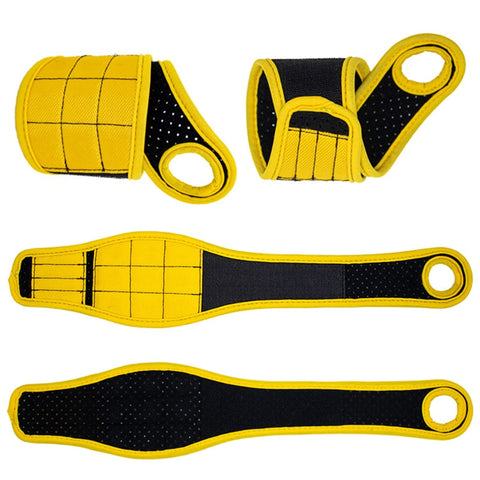 New Strong Magnetic Wristband Portable Tool Bag For Screw Nail Nut Bolt Drill Bit Repair Kit Organizer carpenter tools tool belt