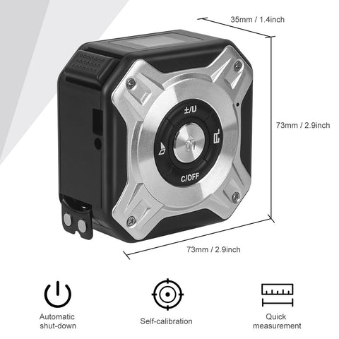 5m/40m Laser Tape Measure Distance Meter Metro Laser Rangefinder ConstructionTools  Roulette Laser Meter Measuring Instruments