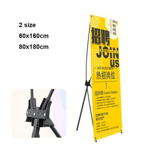 60x160cm  X Banner Stand Display 80x180cm Indoor Portable  Pop Up Advertisement Trade show display