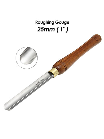HSS Woodturning Gouges for Wood Lathe Wooden Turning Tools Carving Chisels Woodworking Accessories with Walnut Handle