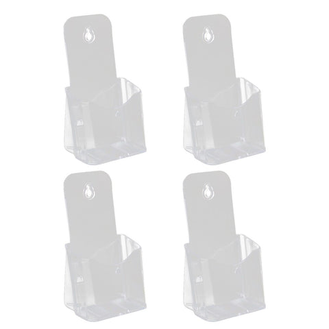 Holder Brochure Acrylic Display Stand Flyer Wall Pamphletbook Trifold Document Leaflets Literature Businessdesk Comic Clear