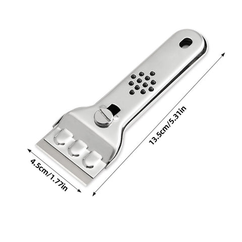 Paint Scraper Tool Kitchen for Ceramic Induction Cooktops Multifunction Glass Ceramic Hob Scraper Cleaner Tool With Blade