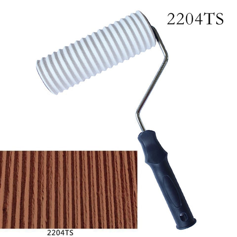 Decorative Paint Roller Patterned Painting Tool for Wall  Rubber Protection Stamp Polyurethane Textured Paint Pottery Wheel 2203