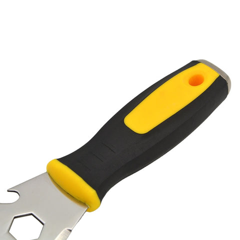 13in1 Stainless Steel Paint Putty Scraper Tool Spackle Knife Caulk Removal Tool Painters Tool Paint Can Opener Paint Remover