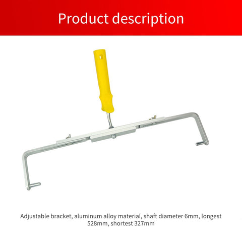 18inch Paint Roller Brush For Wall Decorative 6MM/9MM Short-Middle-Long Plush Painting Handle Tool