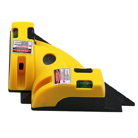 Right Angle 90 Degree Square Laser Level High Quality Level Tool Laser Measurement Tool Level Laser for Carpet Hardwood Floor