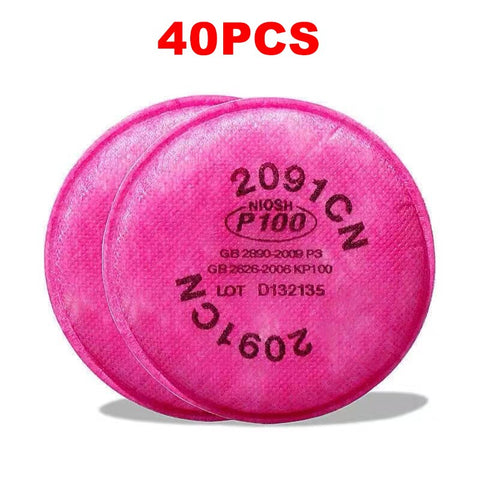 Lots of Painting Spray Industry 2091/2097 Particulate filter P100 for 3M 6800 7502 6200 Series Respirator Dust Mask